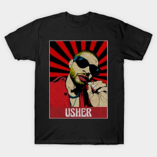 Usher Pop Art Fan Art T-Shirt